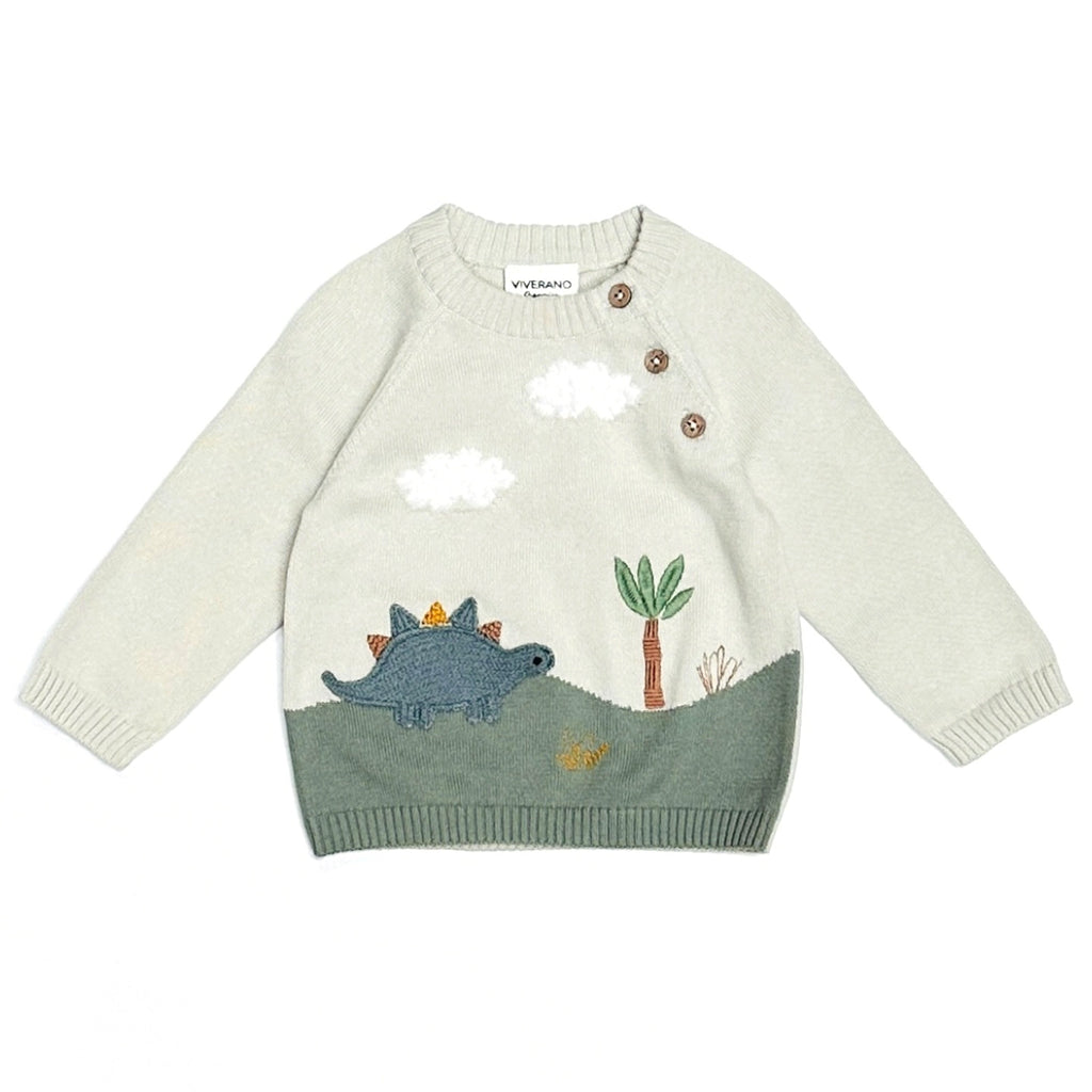 Dino Applique Sweater