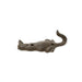 Rustic Cast Iron Dog Hook / Gray