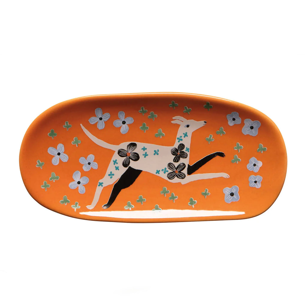 Danica Ceramic Trinket Tray / Dogwood