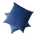 Double-Sided Plaid & Stripe Linen Pillow