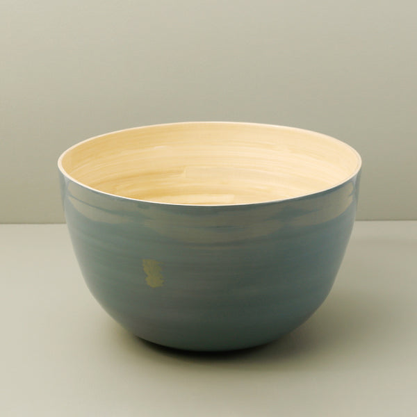 Bamboo Mixing Bowl / Dove Blue