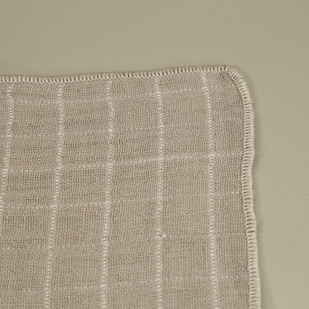 Double Weave Cotton Napkin 4pc Set / Dove Gray