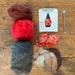 Needle Felting Kit / Dragon Tamer Red