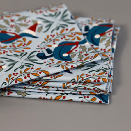 New Wing Studio Everyday Napkins / Duck The Halls