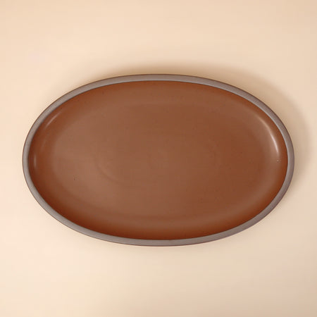 East Fork Oval Serving Platter / Large / Amaro