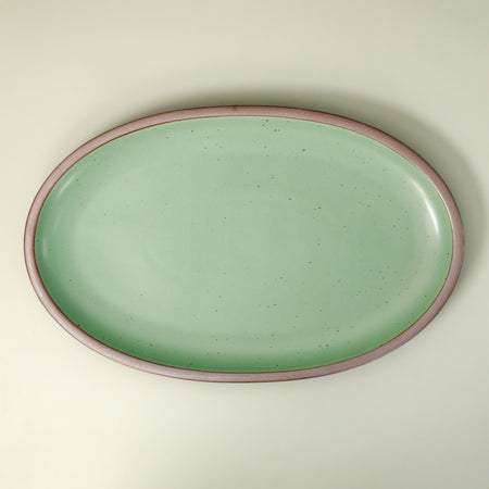 East Fork Oval Serving Platter / Large / Lagoon