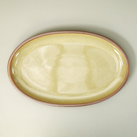 East Fork Oval Serving Platter / Large / Water Lily