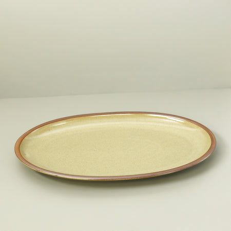 East Fork Oval Serving Platter / Large / Water Lily