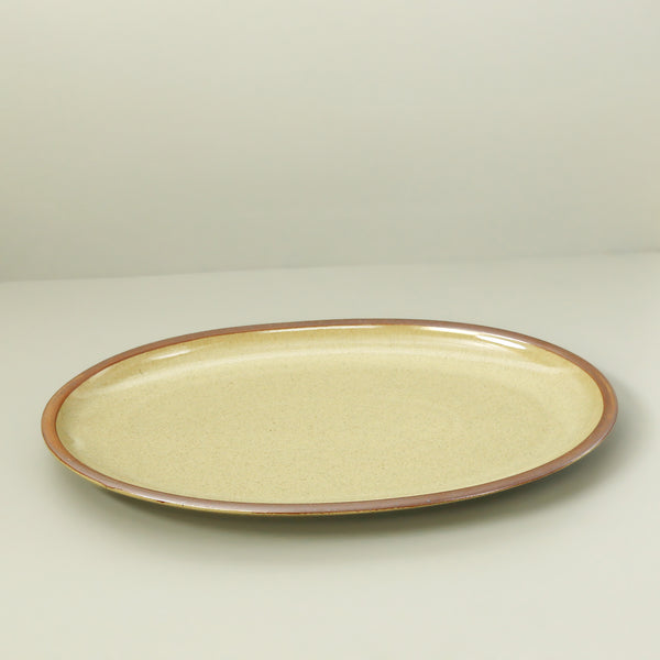 East Fork Oval Serving Platter / Large / Water Lily