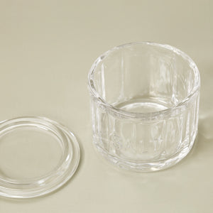 Embossed Salt Cellar & Lid