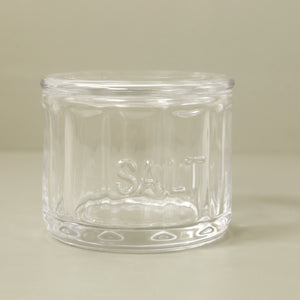 Embossed Salt Cellar & Lid