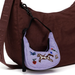 Baggu Crescent Bag Charm / Embroidered Pony