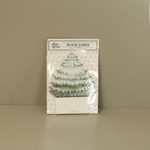 Hester & Cook Paper Place Cards / Evergreen