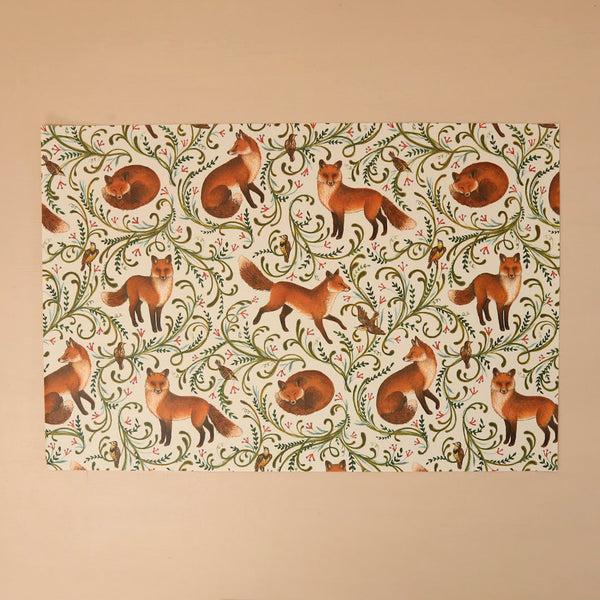 Paper Placemat Pack / Fanciful Foxes