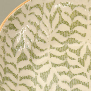 Terrafirma Medium Serving Bowl / Fern / Citrus