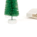 Fiber Bottle Brush Trees Set / Greens