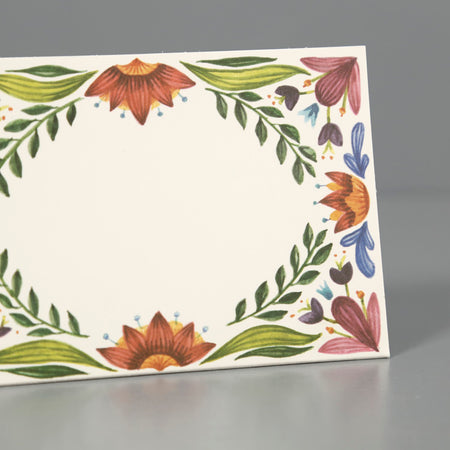 Hester & Cook Paper Place Cards / Fiesta Floral