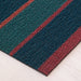 Chilewich Shag Rugs / Bolt Stripe / Raspberry