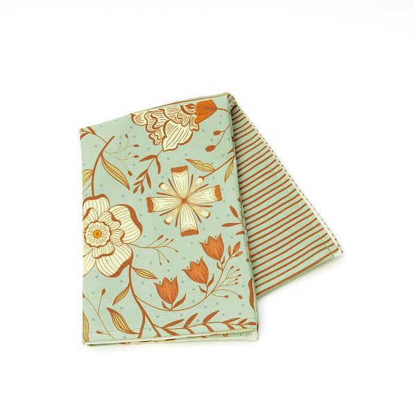 English Garden Floral Cotton Tea Towel