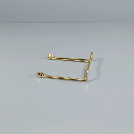 Folding Wire Stand/ Gold