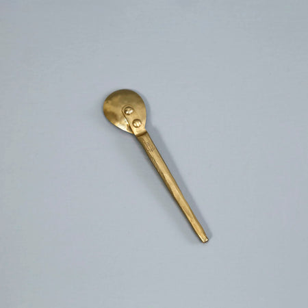 Forged Brass Mini Spoon / Gold