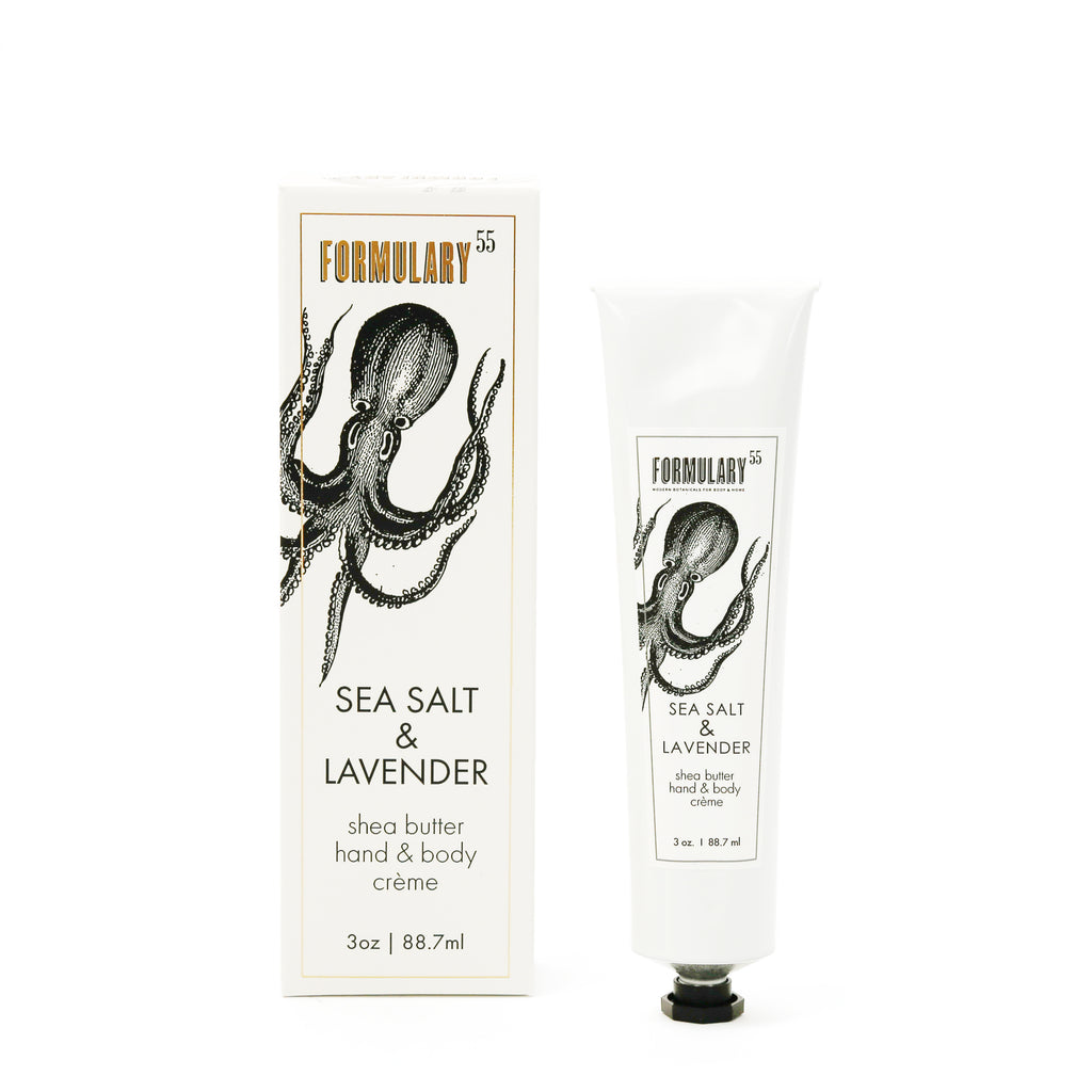 Shea Butter Hand & Body Lotion / Sea Salt & Lavender