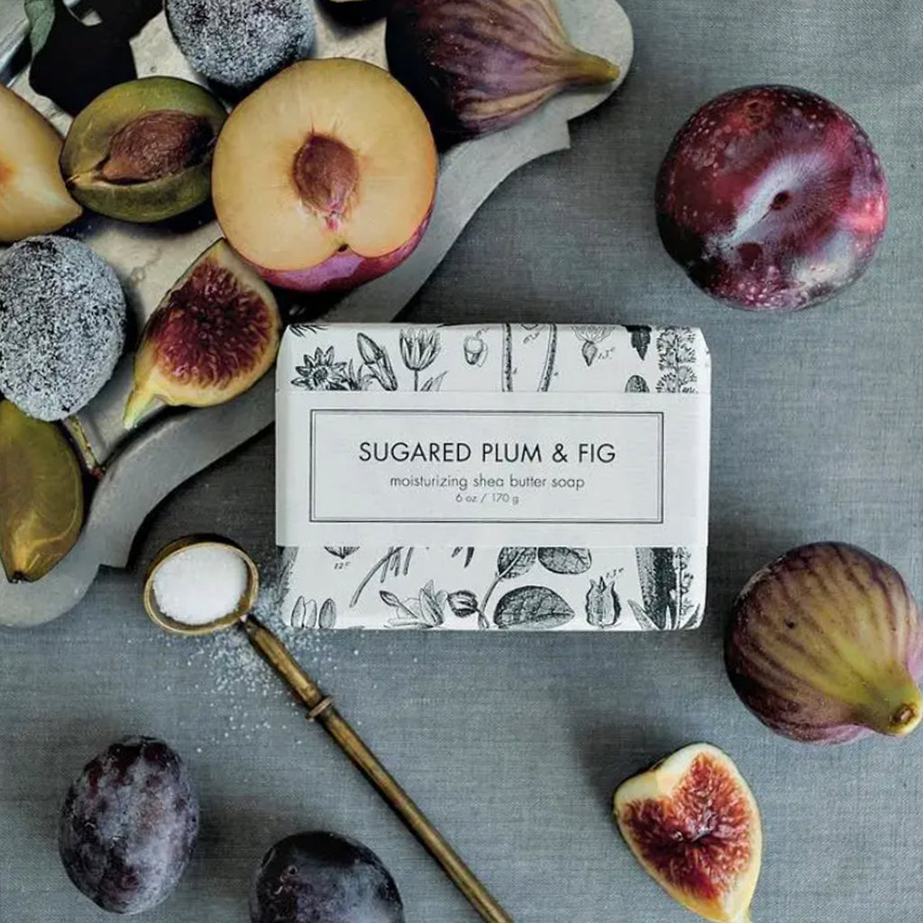 Shea Butter Soap Bar / Sugared Plum & Fig