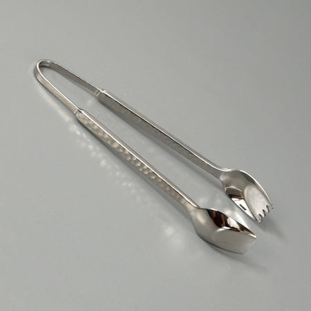 Hammered Stainless Tongs