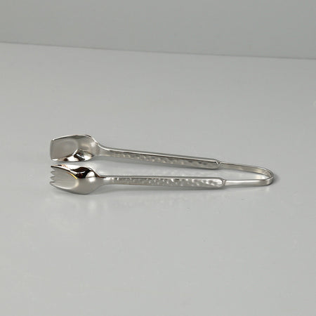 Hammered Stainless Tongs