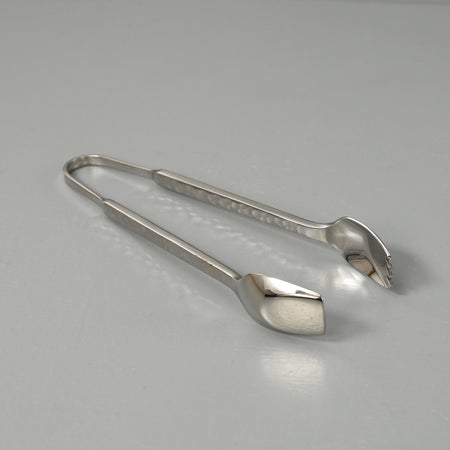 Hammered Stainless Tongs