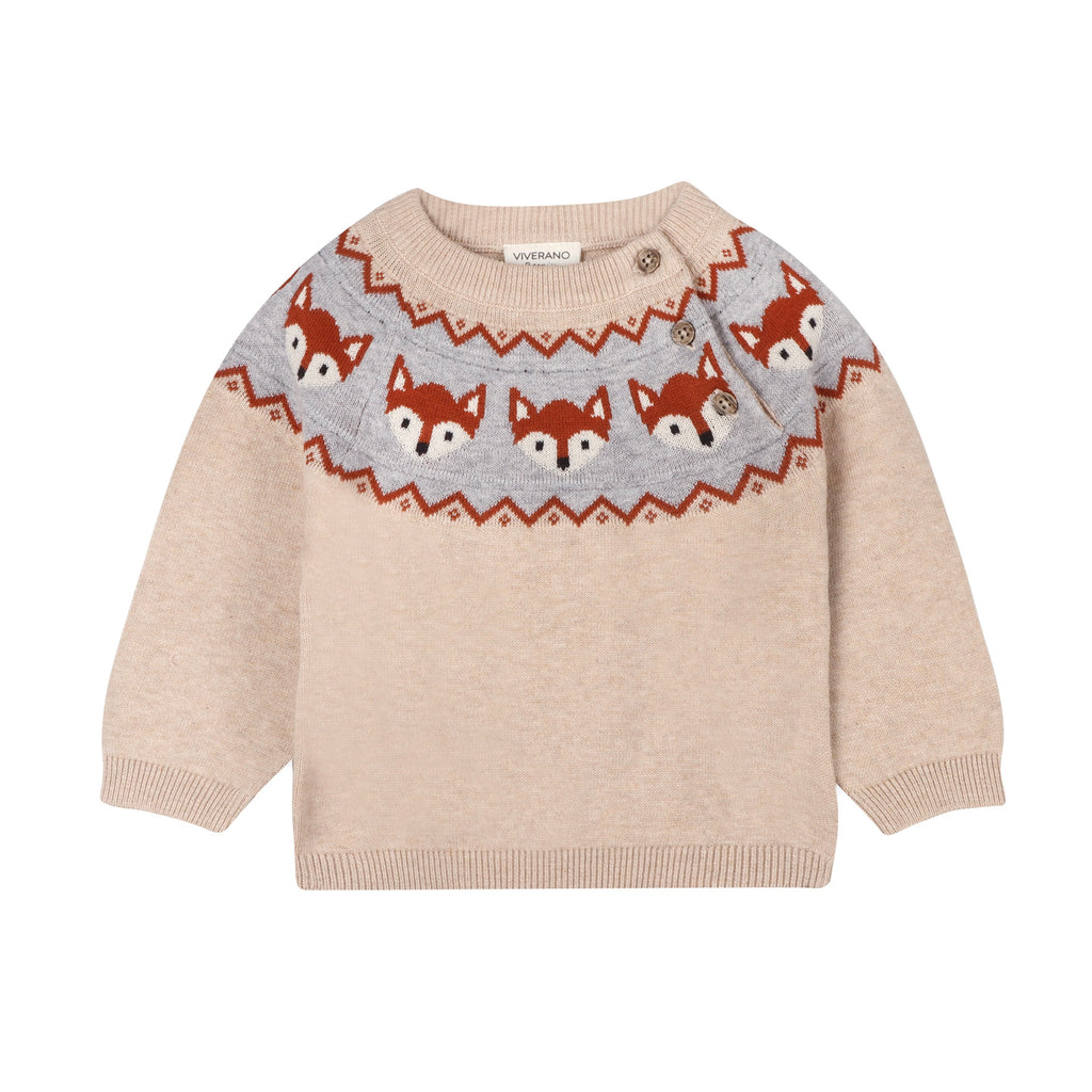 Fox Fair Isle Sweater