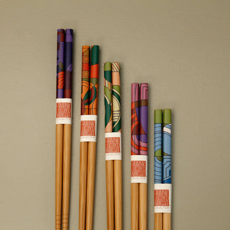 Frank Lloyd Wright 5pc Set Chopsticks