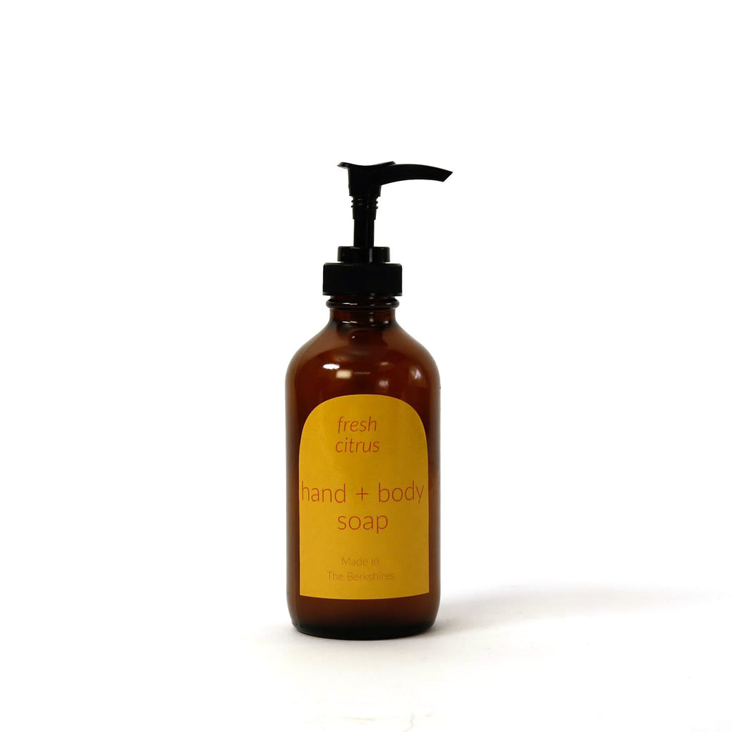 Essential Oil Liquid Hand + Body Soap / Fresh Citrus