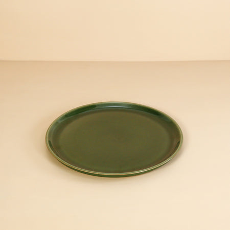 Edan Flat Salad Plate / Green