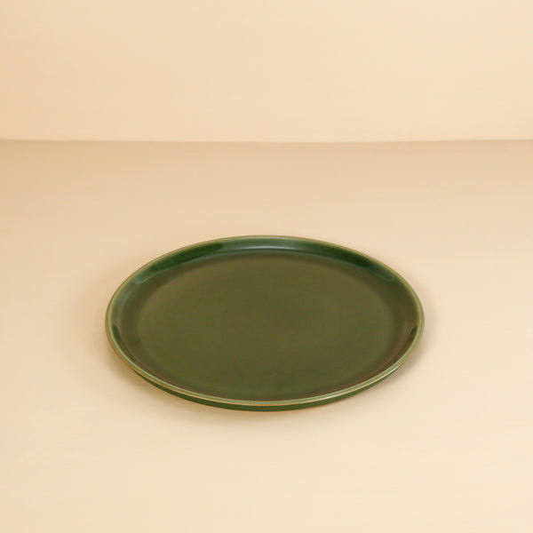 Edan Flat Salad Plate / Green