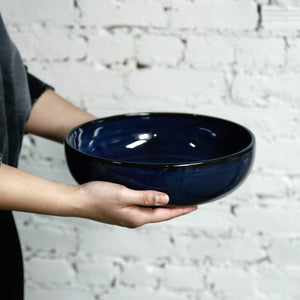 Ewa Serving Bowl / Indigo Blue