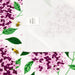 Gingiber Tea Towel / Lilacs
