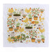 Gingiber Tea Towel / Garden Chickens