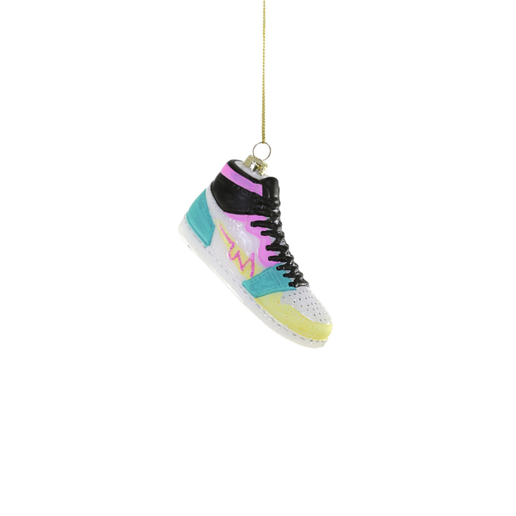 Glass Ornament / High Top Sneaker