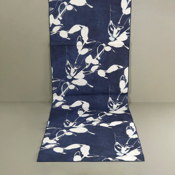 Porto Linen Table Runner 16" x 90" / Indigo