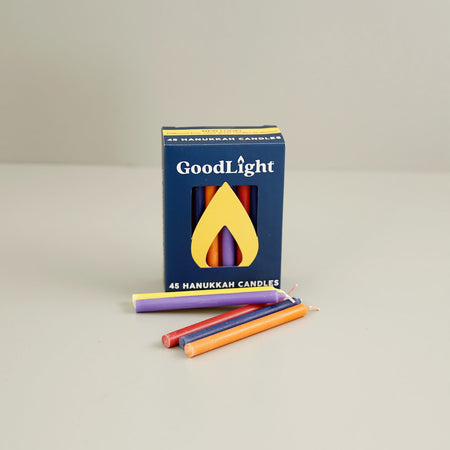 Goodlight Hanukkah Candles / Multi Color