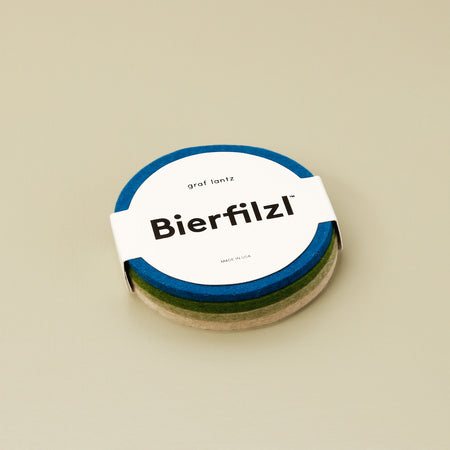Graf Lantz Round Coaster Assorted 4pc Pack / Terrain
