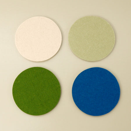 Graf Lantz Round Coaster Assorted 4pc Pack / Terrain