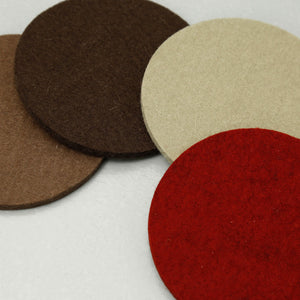 Graf Lantz Round Coaster Assorted 4pc Pack / Bonfire