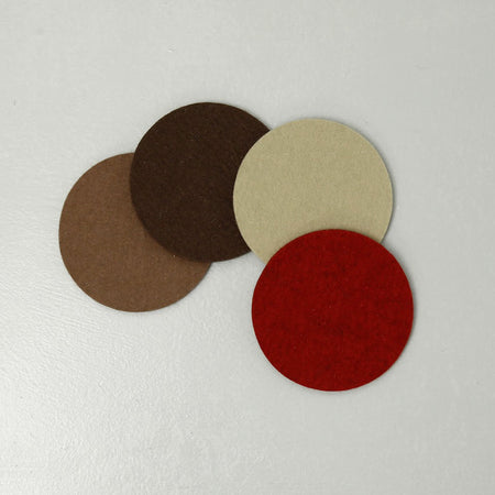 Graf Lantz Round Coaster Assorted 4pc Pack / Bonfire