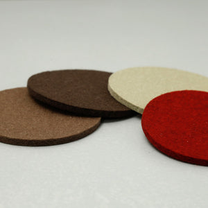 Graf Lantz Round Coaster Assorted 4pc Pack / Bonfire