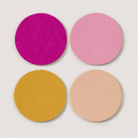 Graf Lantz Round Coaster 4pc Pack / Superbloom