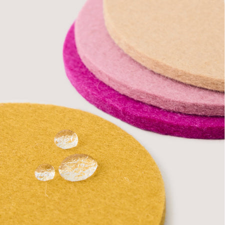 Graf Lantz Round Coaster 4pc Pack / Superbloom
