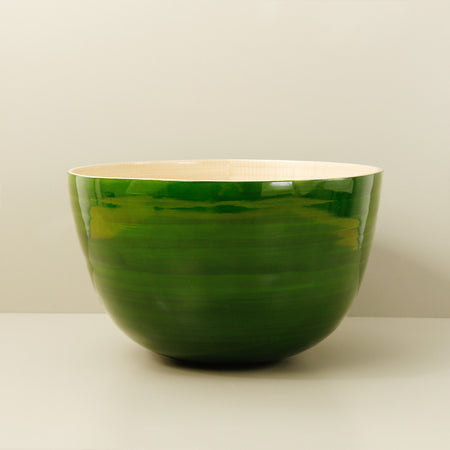 Bamboo Mixing Bowl / Grass Green