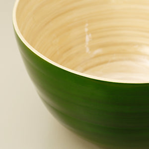 Bamboo Mixing Bowl / Grass Green